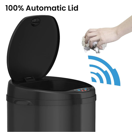iTouchless couvercle avec capteur pour ouverture sans contact pratique