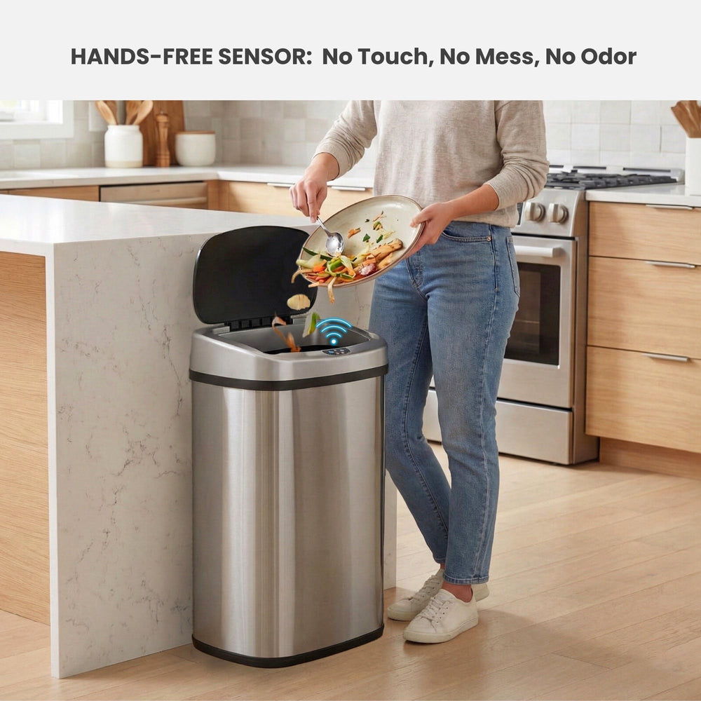 iTouchless gros plan capteur Sensor 2.0 montrant détection hygiénique sans contact