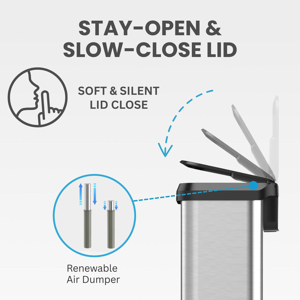 iTouchless couvercle ABS résistant aux bosses pour protection durable