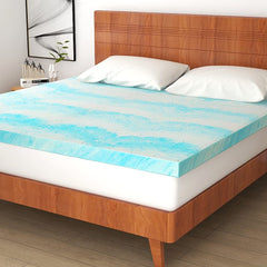 IULULU surmatelas face avant Full montrant ajustement et confort