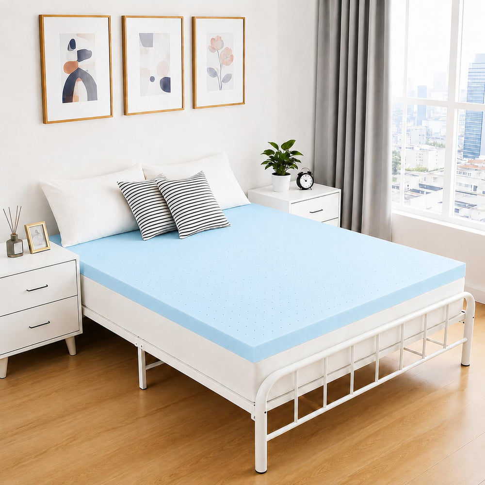 IULULU surmatelas plié prêt à ranger pour entretien et conservation