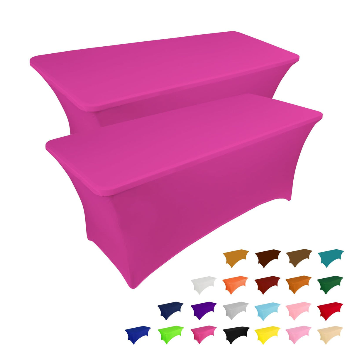 IVAPUPU nappe face avant fuchsia pour un rendu net et élégant