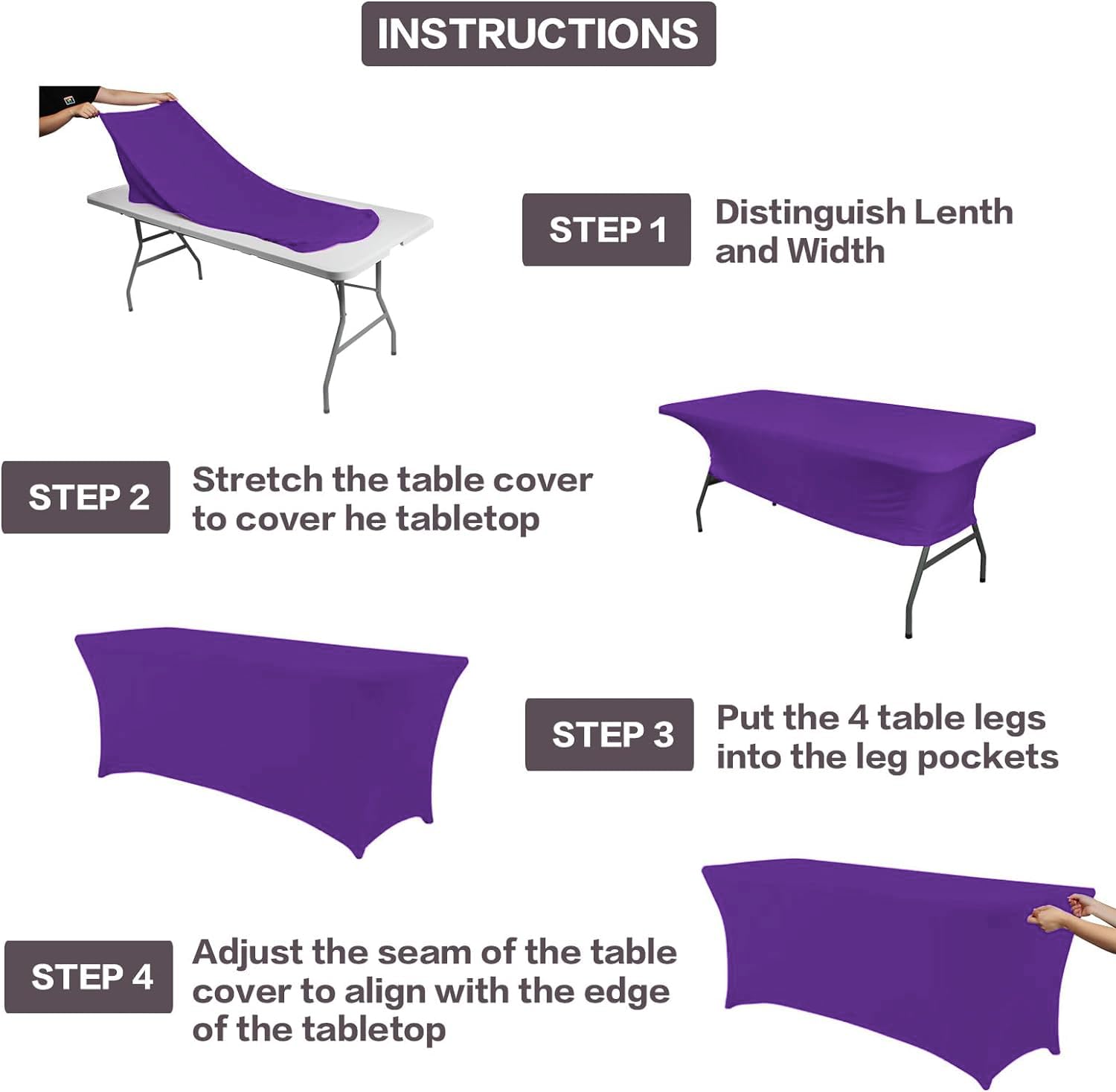 IVAPUPU nappe utilisée sur buffet illustrant présentation soignée et pratique