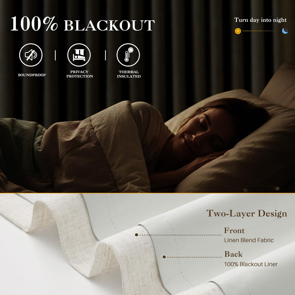 IVAPUPU gros plan sur texture lin et polyester recyclé offrant aspect naturel durable