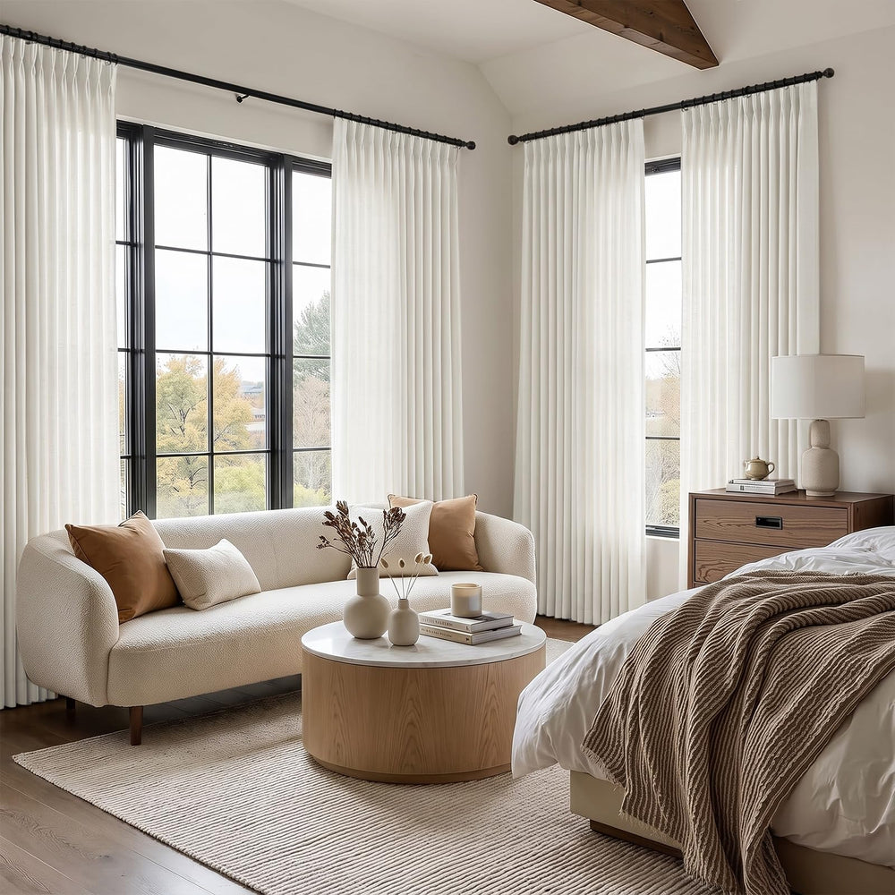 IVAPUPU texture du tissu 360 GSM montre robustesse et aspect lin naturel