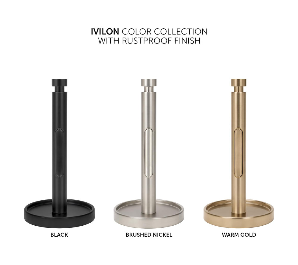 Ivilon détails finitions or chaud et nickel brossé pour accord décor