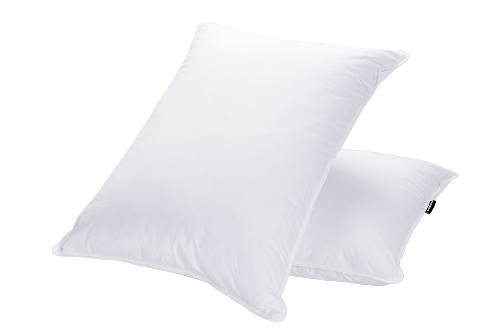 JA COMFORTS oreiller King face avant montrant silhouette moelleuse pour meilleur maintien