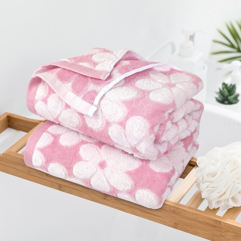 Jacquotha gros plan tissage jacquard à six pétales, esthétique durable