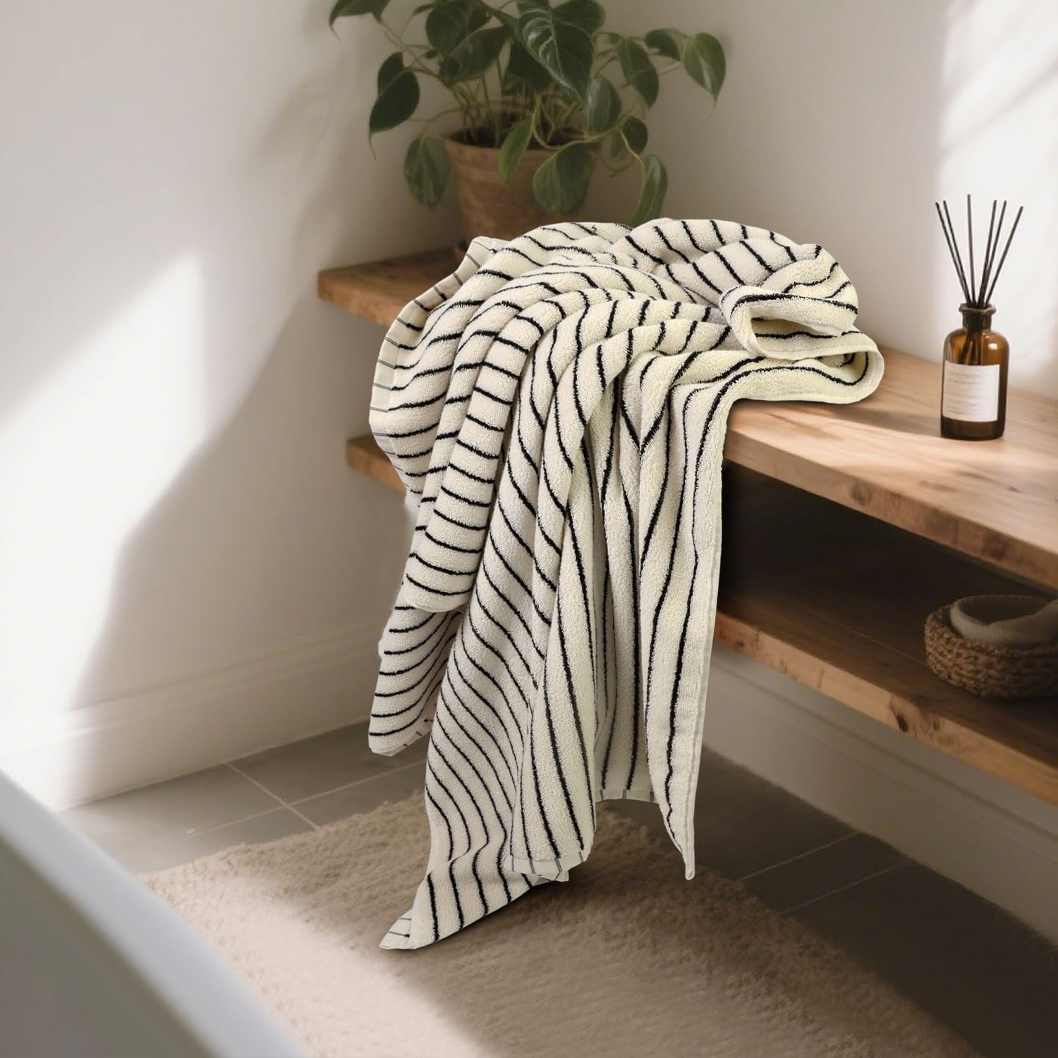 Jacquotha gros plan tissu en coton montrant texture douce et respirante