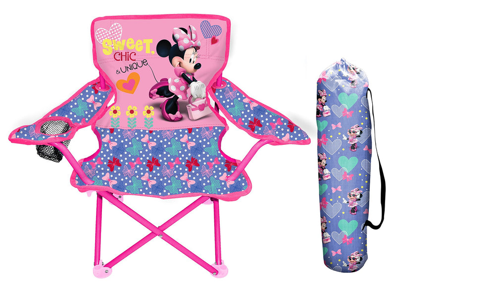 JAKKS Pacific chaise Minnie utilisée en camping confortable pour enfant