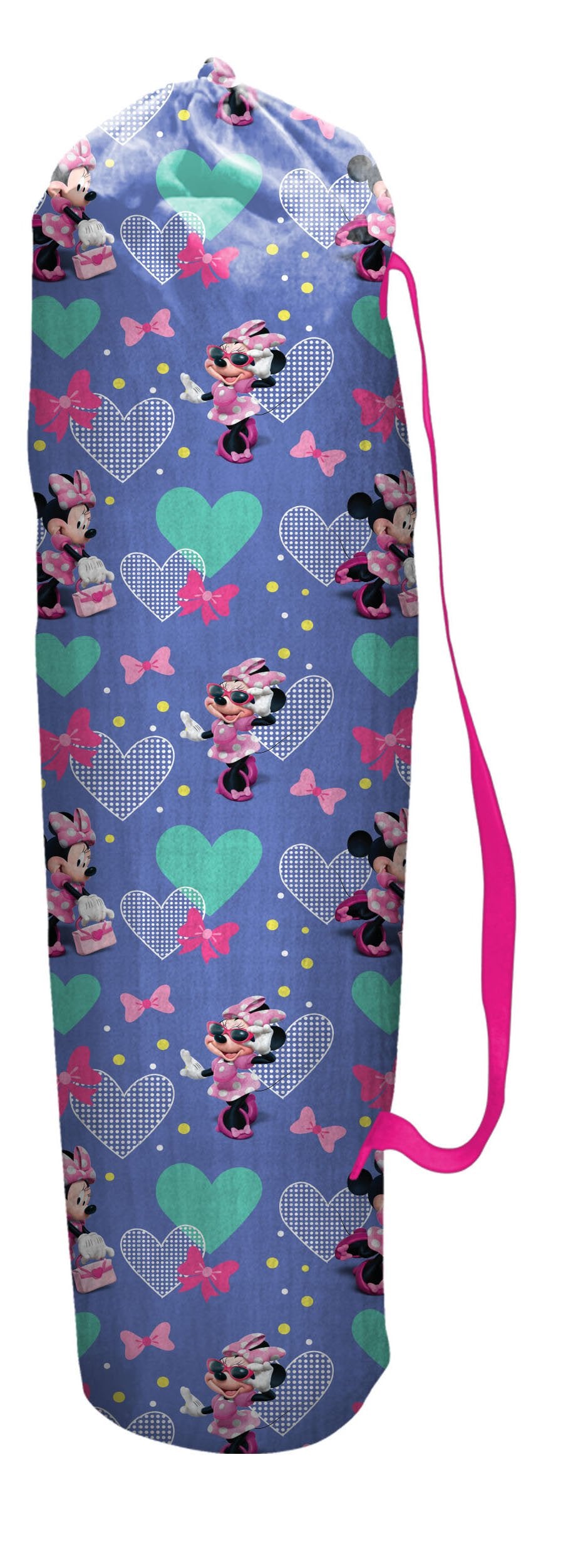 JAKKS Pacific chaise Minnie pliée dans sa housse portable et compacte
