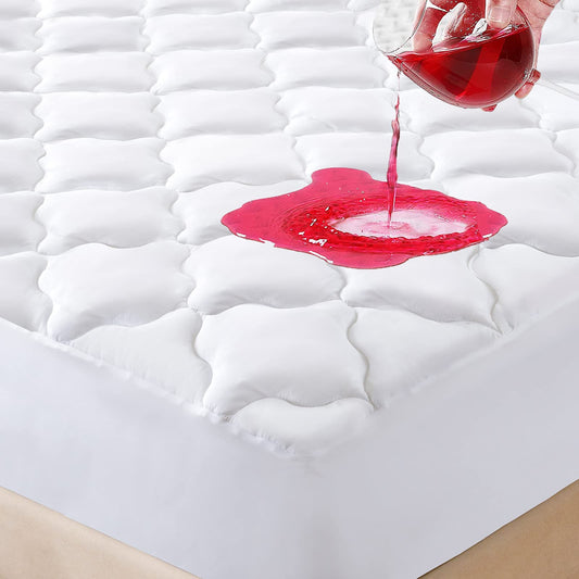 JamRest vue avant du protège-matelas Twin XL, confort doux et protection