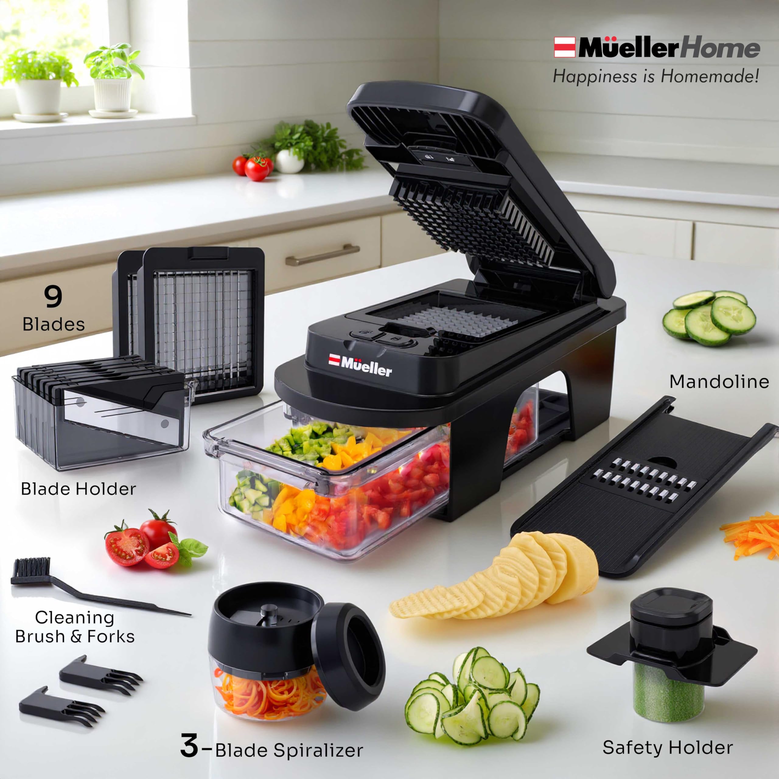 JANSKA MUELLER comparaison taille illustrant le rangement compact