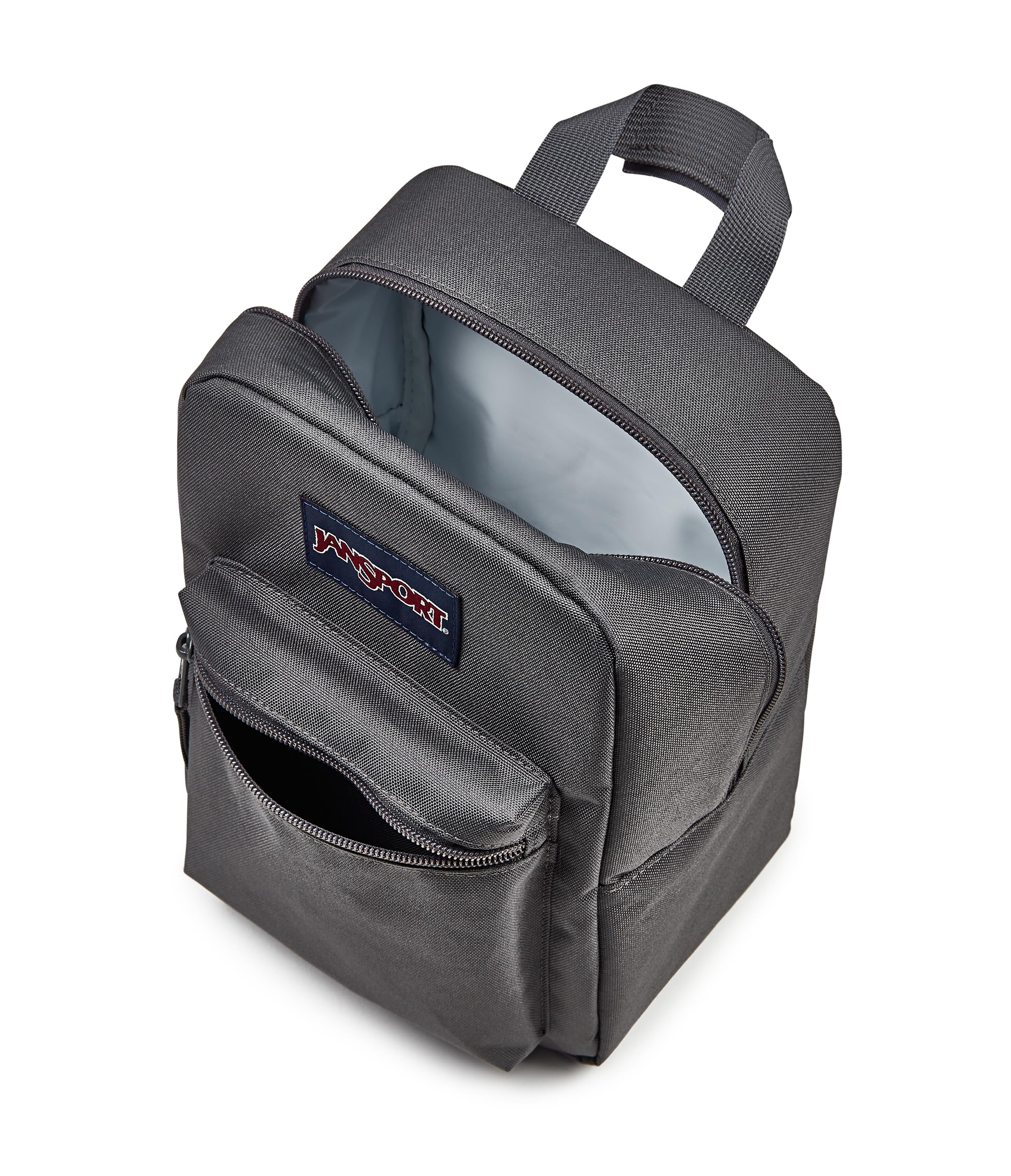 JanSport Big Break intérieur isolé illustrant la conservation des repas