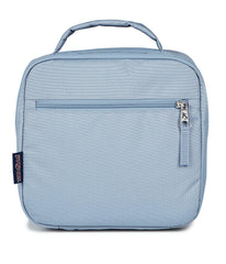 JanSport sac Lunch Break face avant montrant fermeture angulaire et design compact