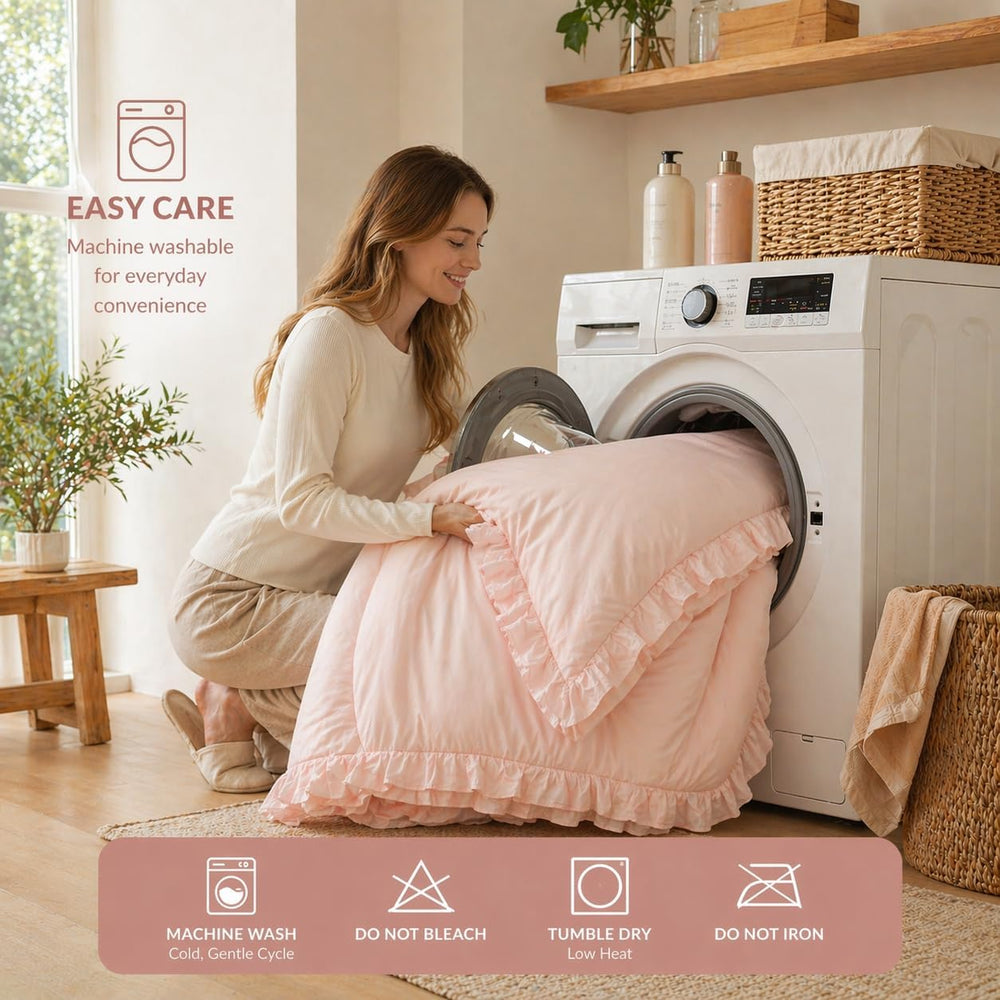 JANZAA couette sur lit d'adolescent, combine esthétique et confort quotidien