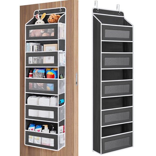 JARLINK vue frontale de l'organisateur sur porte, maximise l'espace