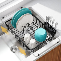 JASIWAY égouttoir devant packaging montrant compacité et gain de place