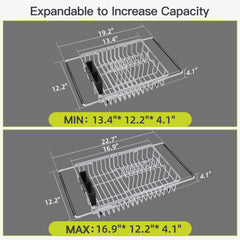 JASIWAY support à ustensiles intégré organise couverts et petits outils
