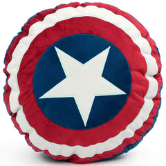Jay Franco coussin bouclier Captain America face avant couleur vive et déco