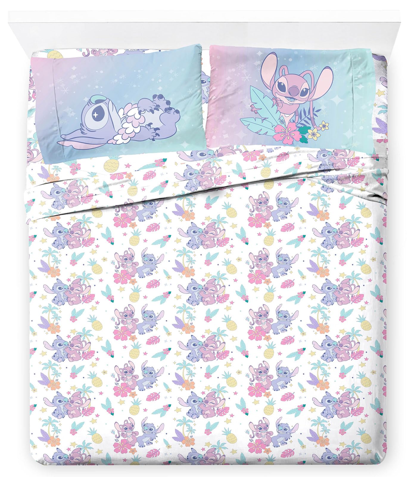 Jay Franco visage de l'emballage montrant le motif Lilo & Stitch et attirant les enfants