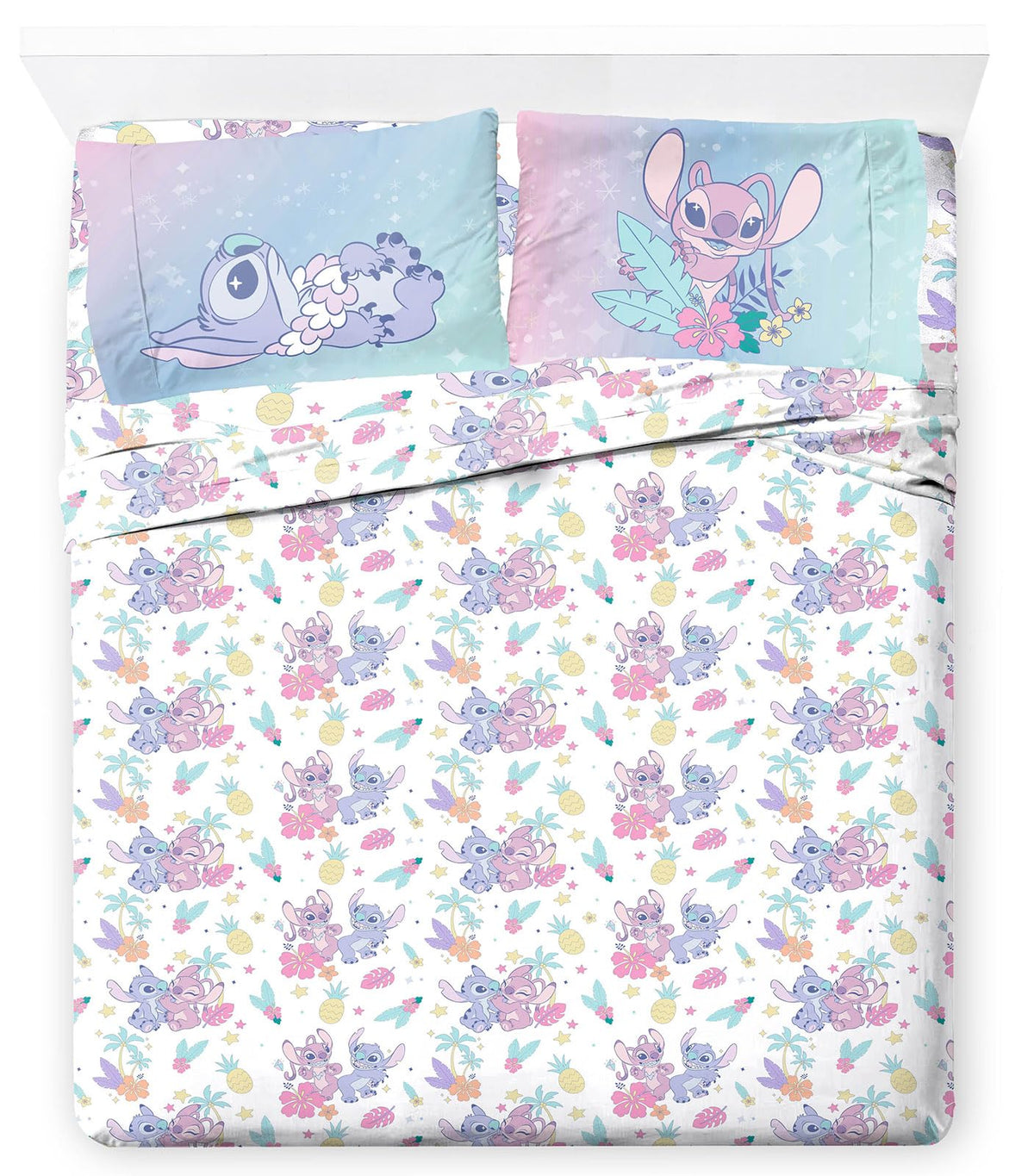 Jay Franco visage de l'emballage montrant le motif Lilo & Stitch et attirant les enfants