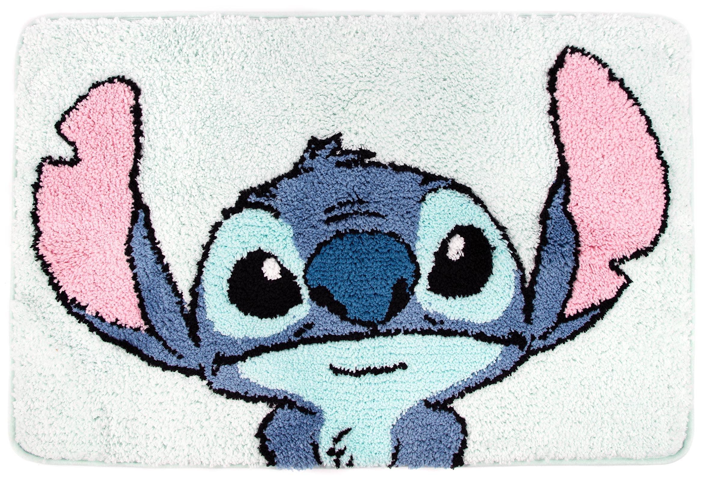Jay Franco tapis Lilo & Stitch face avant colorée, motif amusant pour encourager l’enfant
