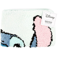 Jay Franco tapis Lilo & Stitch gros plan du motif floral pour douceur et finition nette