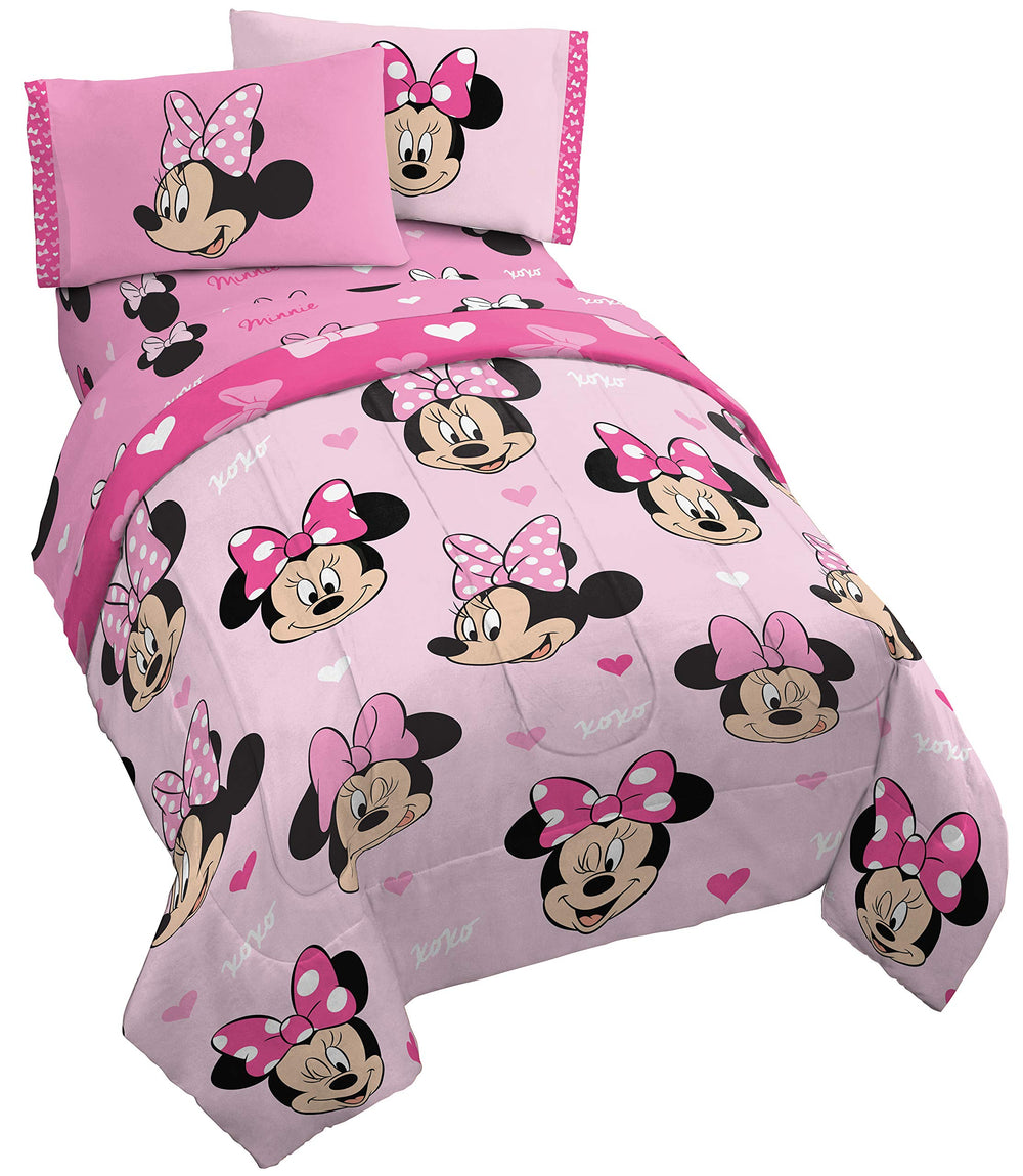 Jay Franco couette face montrant Minnie et confort immédiat