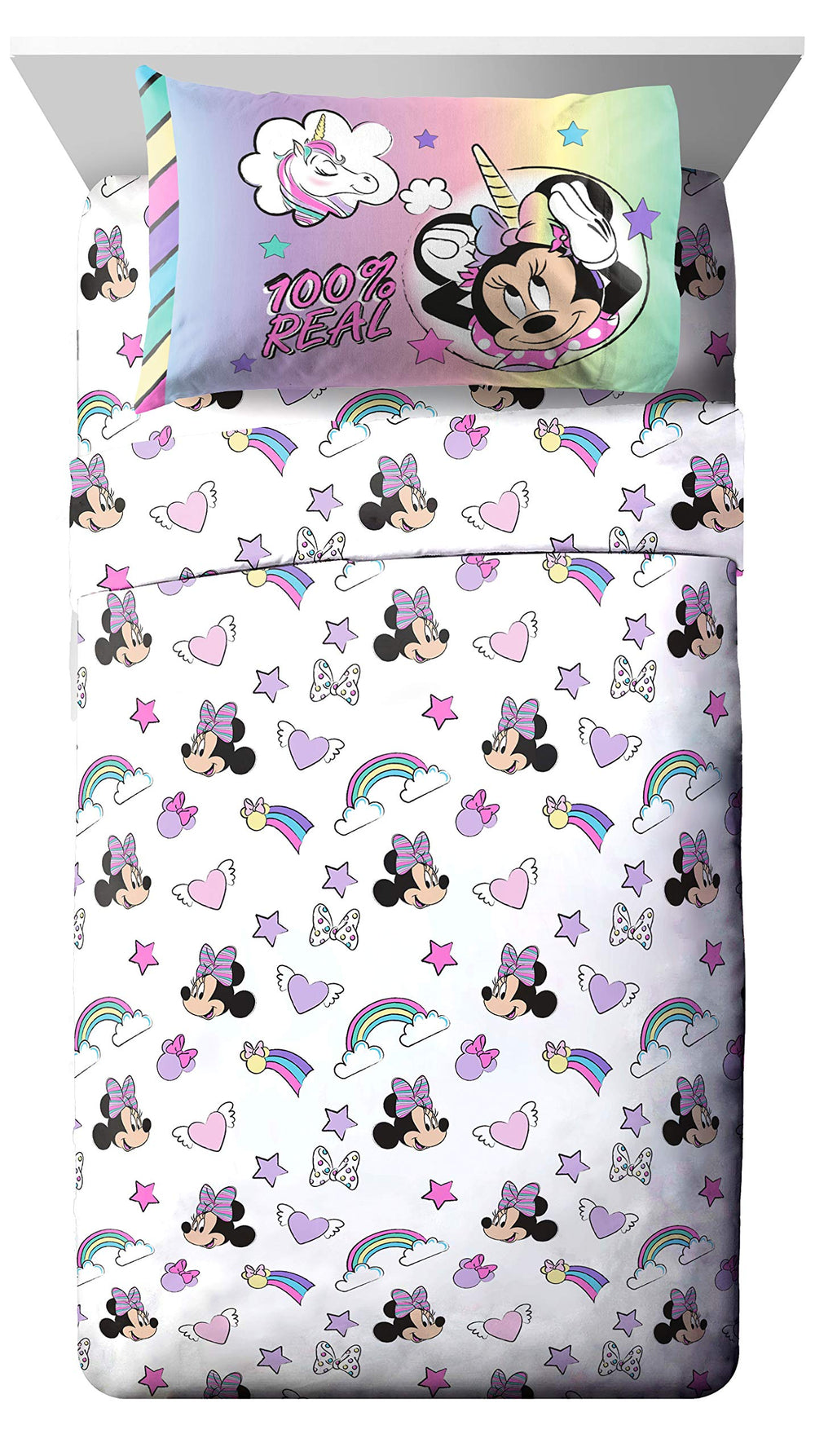Jay Franco Minnie texture microfibre illustrant douceur et toucher agréable au coucher