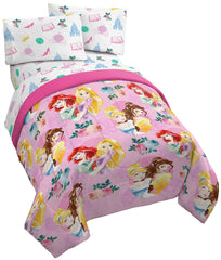 Jay Franco parure face avant montrant motif Disney Princess et ambiance rose accueillante