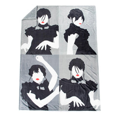Jay Franco gros plan texture microfibre montrant douceur