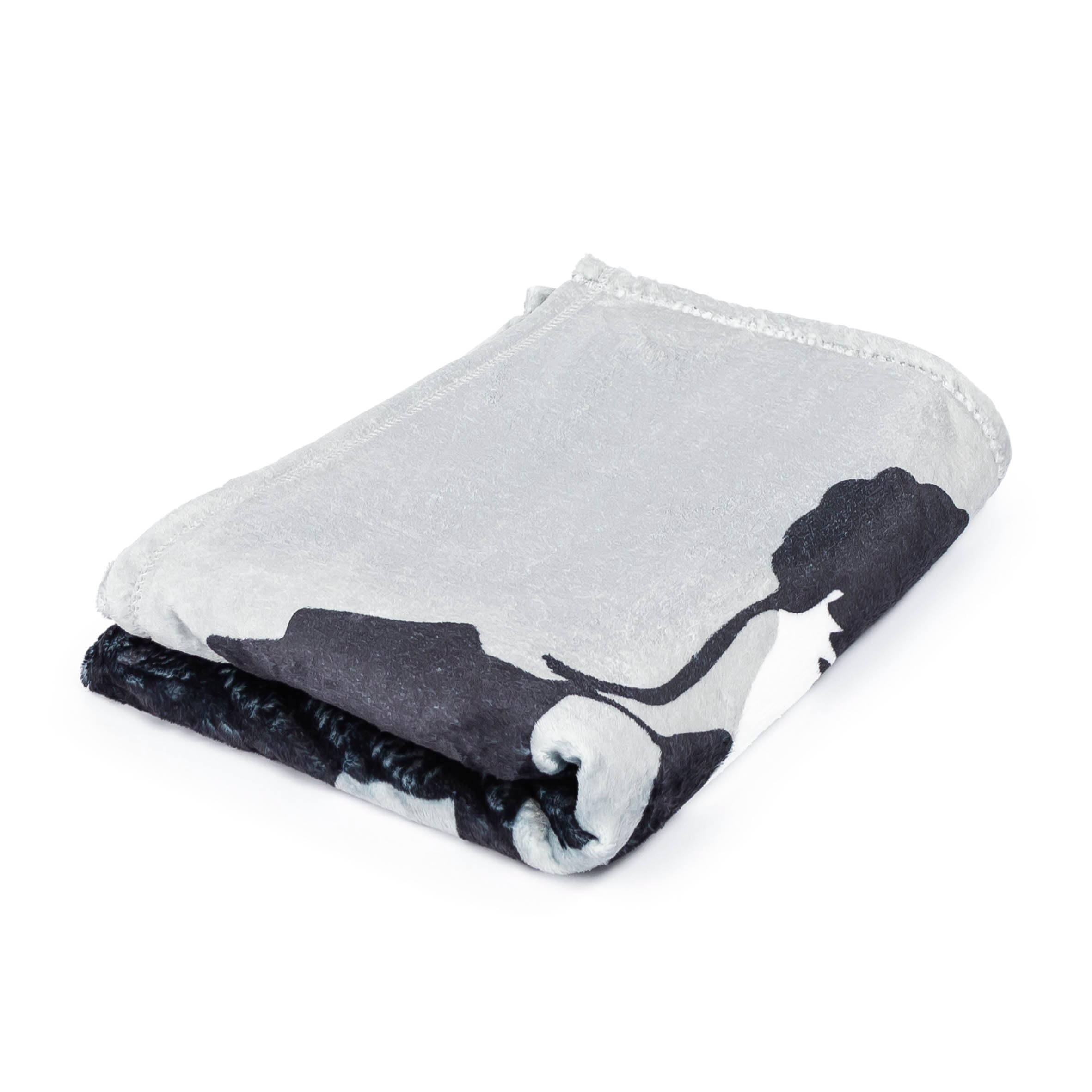 Jay Franco plaid déployé sur lit apportant déco cosy