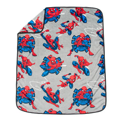 Jay Franco couverture et coussin roulés pour rangement et transport facile