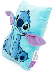 Jay Franco Stitch gros plan tissu microfibre affichant douceur et confort tactile