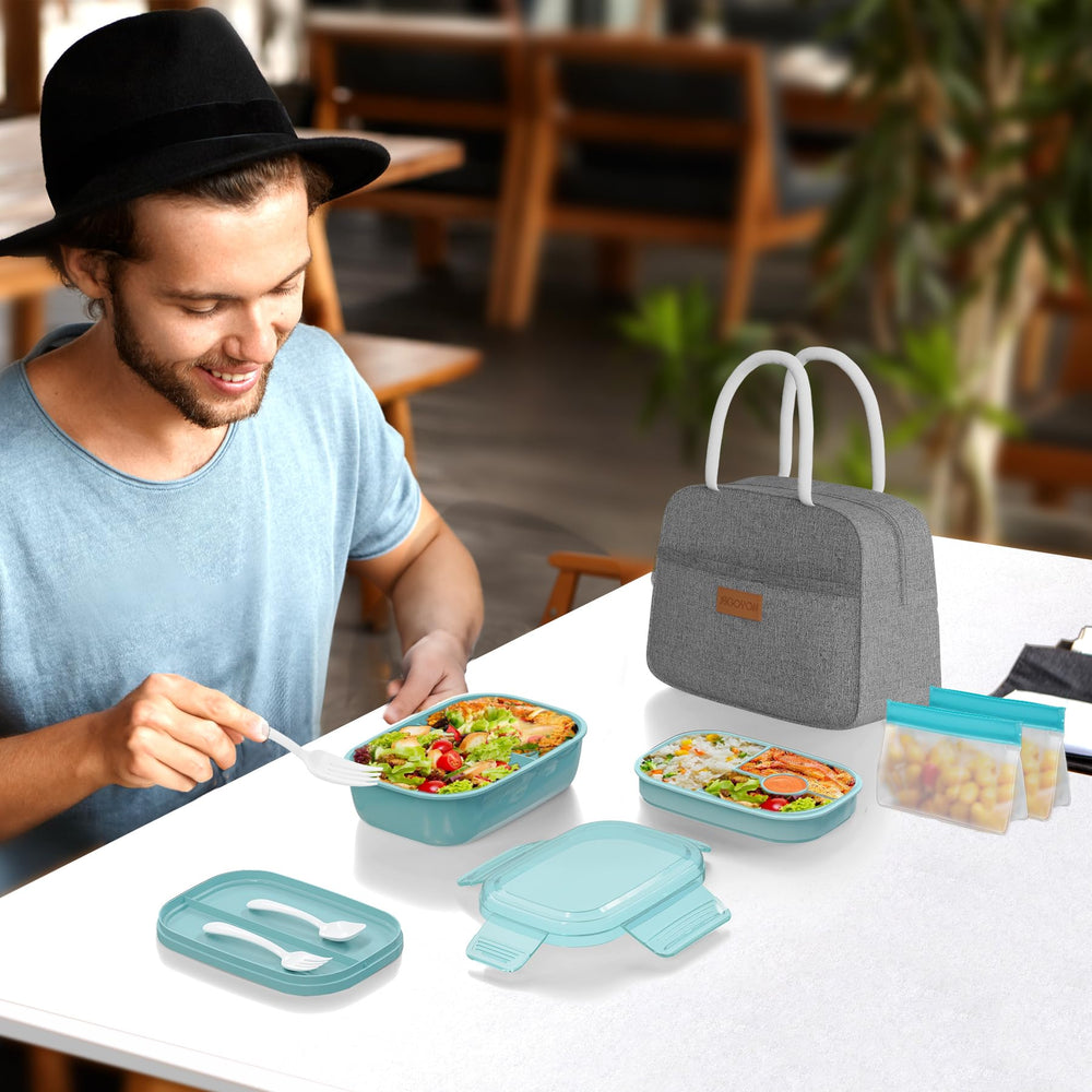 JBGOYON comparaison taille sac et bento montrant échelle et capacité quotidienne