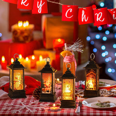 JEDAWN lanterne en usage sur table de Noël créant ambiance cosy