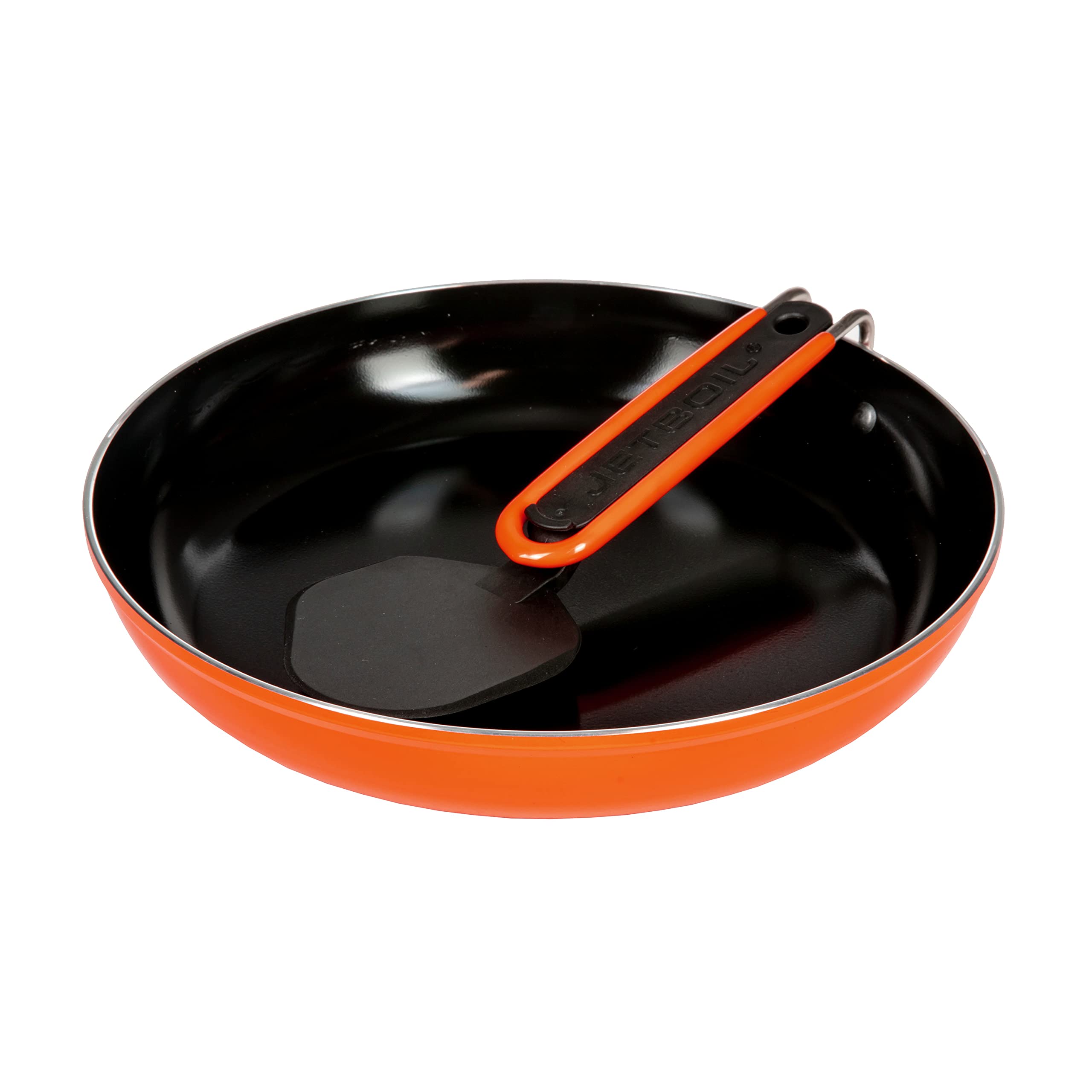 Jetboil poêle crêpes cuites illustrant distribution homogène de chaleur