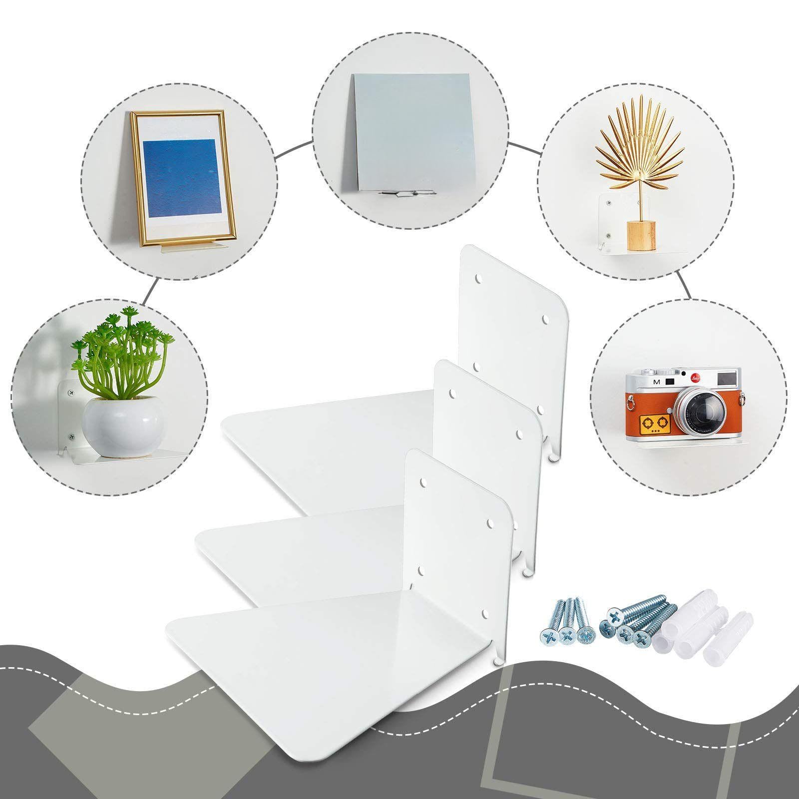Jetec étagère supportant livres et objets décoratifs optimisation espace