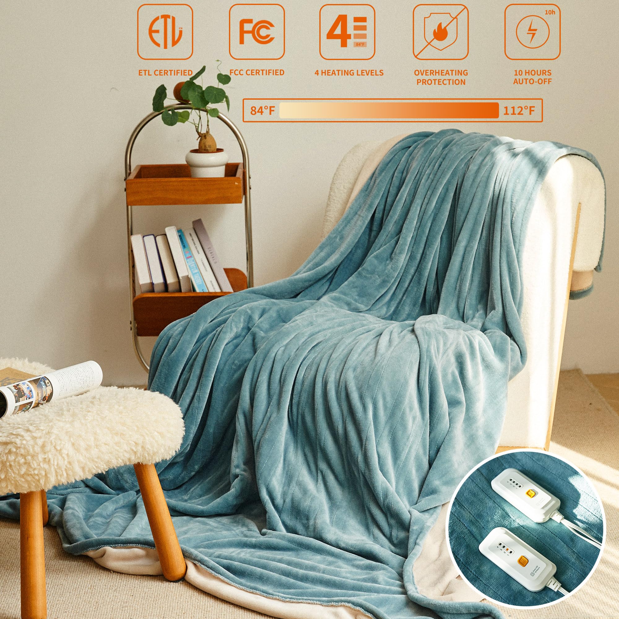 JET'S HOME gros plan texture douce montrant le tissu réversible et sensation moelleuse