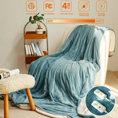 JET'S HOME gros plan texture douce montrant le tissu réversible et sensation moelleuse