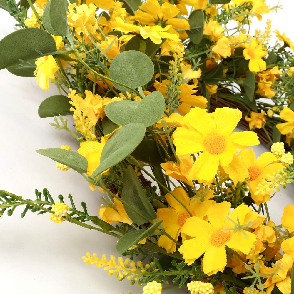 Gros plan J'FLORU marguerites et jasmin offrant couleur réaliste