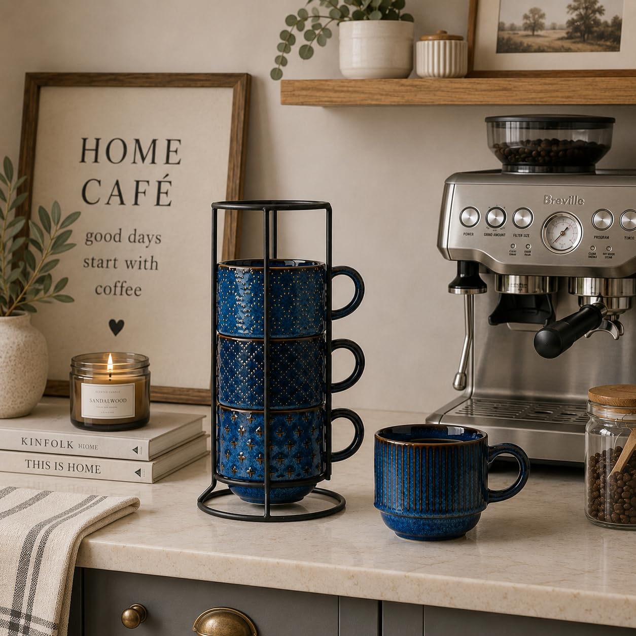 JH JIEMEI HOME détail glaçure réactive, couleurs uniques à chaque pièce