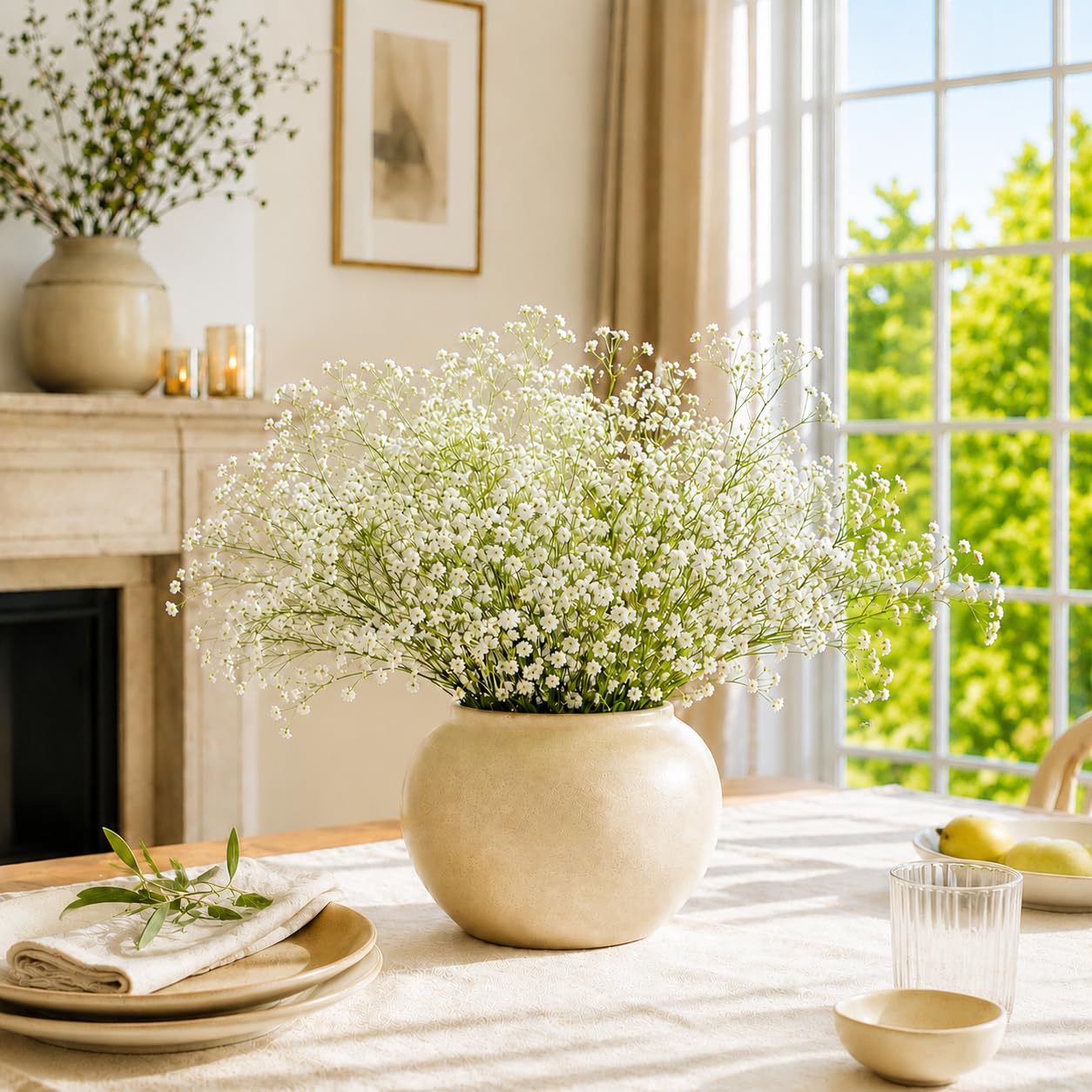 JIFTOK têtes de fleurs supplémentaires incluses permettant densifier arrangements
