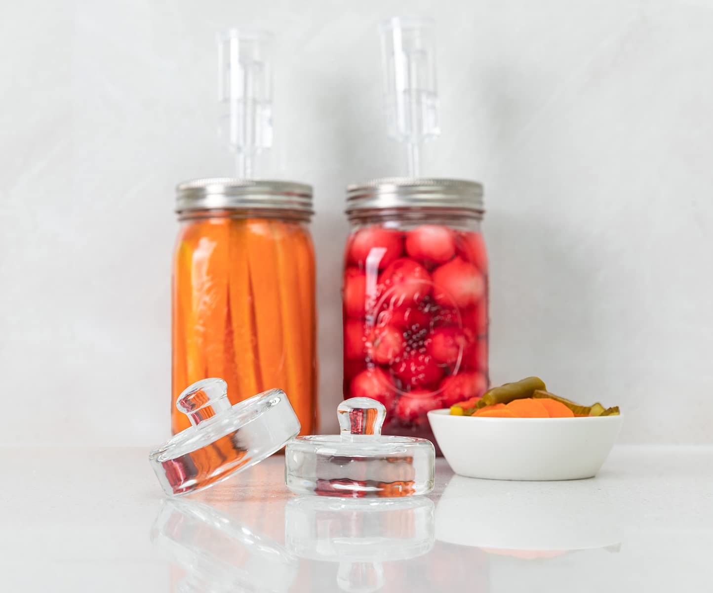 JILLMO en cuisine lifestyle démontrant fermentation maison facile