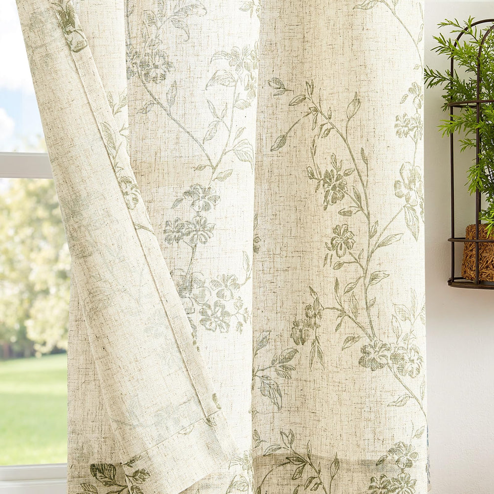 jinchan motif feuilles vertes apportant style botanique chaleureux