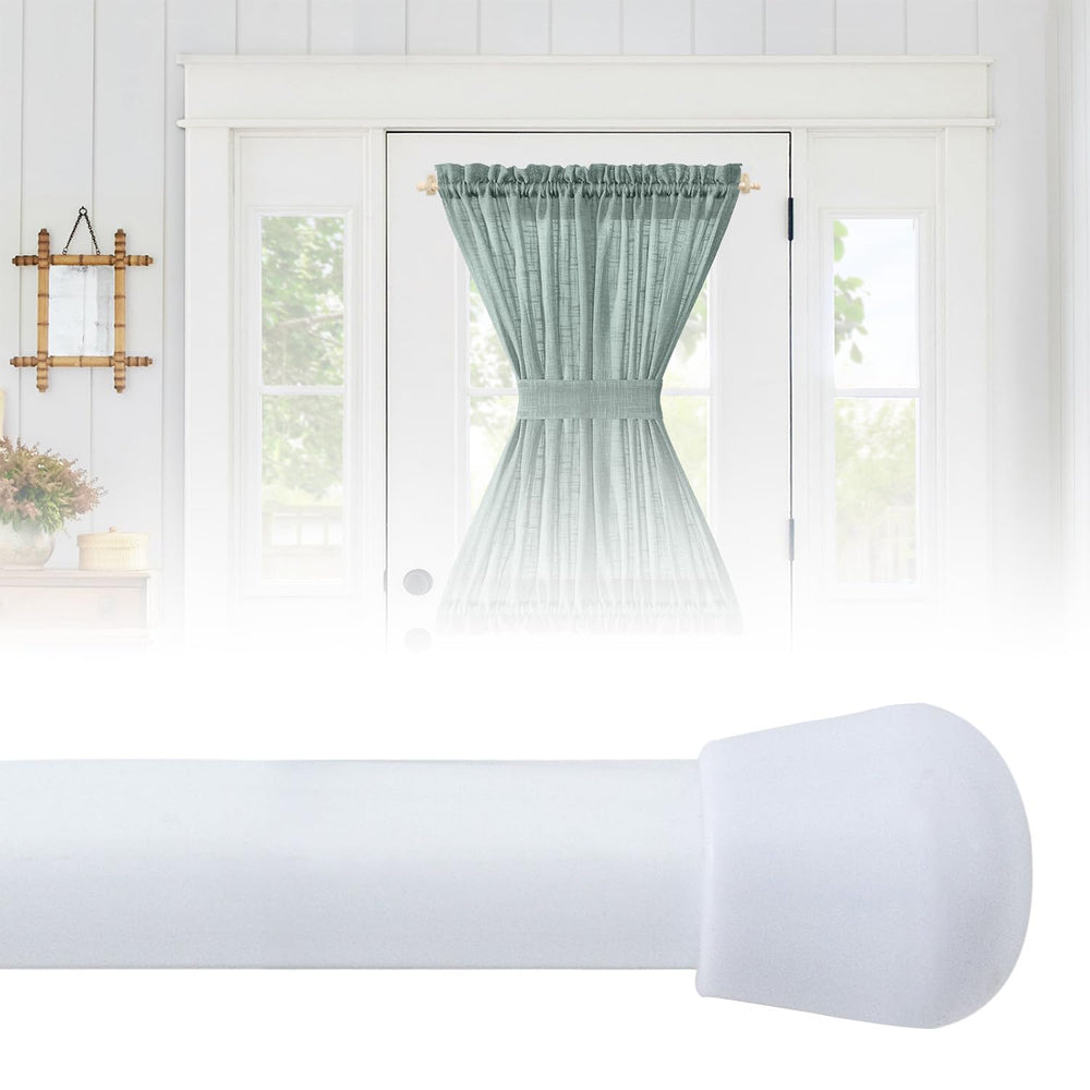 jinchan embout rond de tringle gros plan, finition propre et discrète