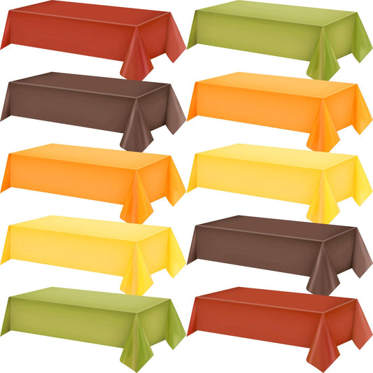 Jinei nappe face avant montrant l'emballage et couleurs automnales pour décoration facile