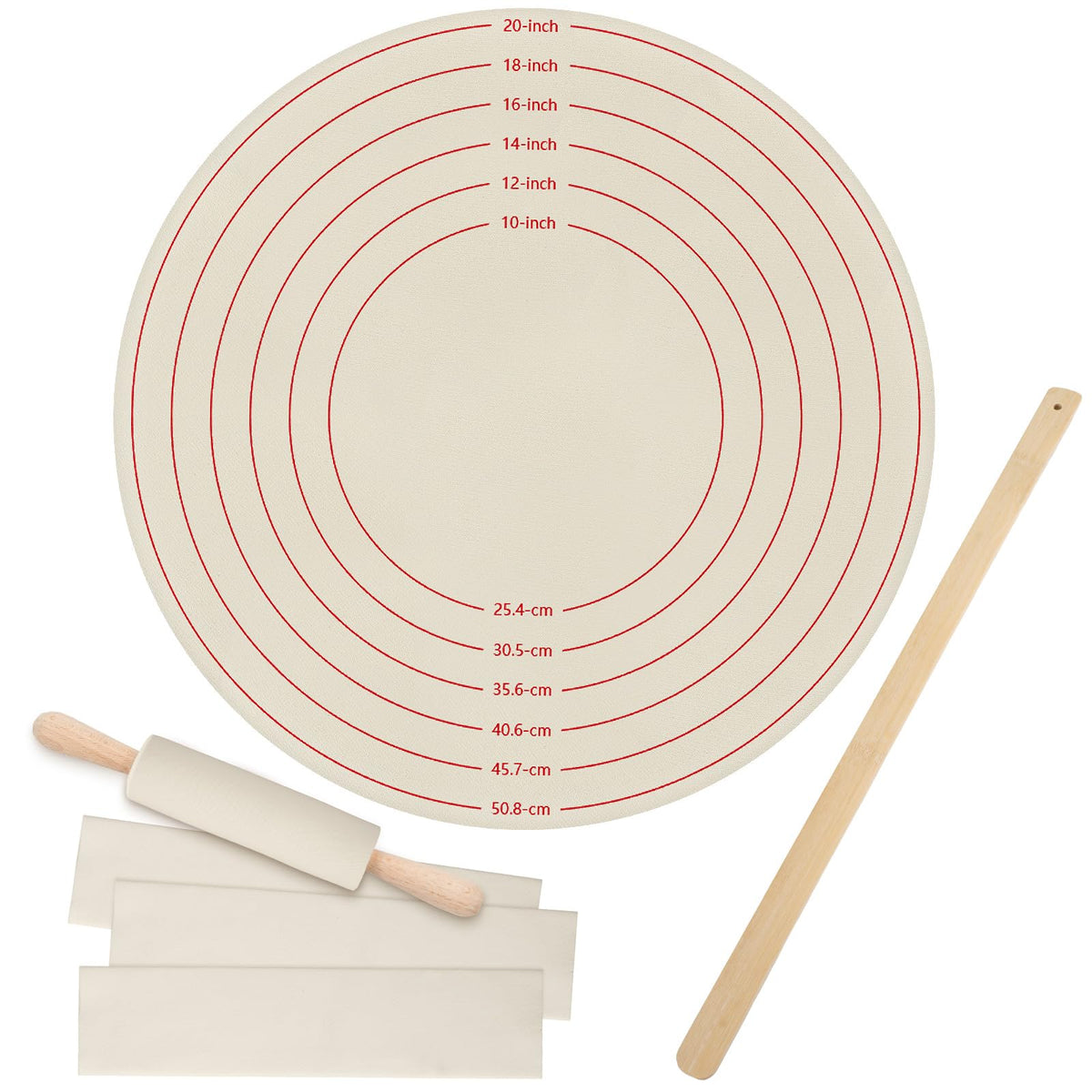 Jingmore emballage du kit lefse montrant contenu et configuration, facilite l’achat