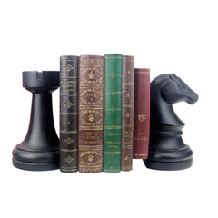 jinhuoba serre-livres échecs vue de face élégance décorative